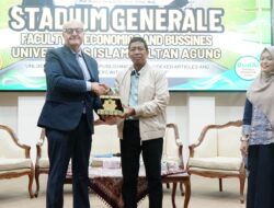 FEB Unissula Hadirkan Profesor Harvard Isi Kuliah Umum