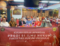 Mahasiswa Hukum Unissula Telusuri Peluang Carbon Trading dalam Perspektif Hukum Lingkungan Malaysia