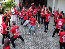 Para Mahasiswa Internasional Dari Malaysia, Mesir, dan Yordania Meriahkan Peringatan HUT ke 81 di FH Unissula
