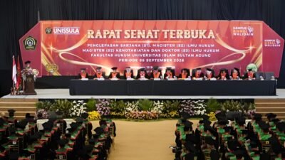 FH Unissula Lepas Lulusan, Internasionalisasi Jadi Fokus Penguatan Kompetensi